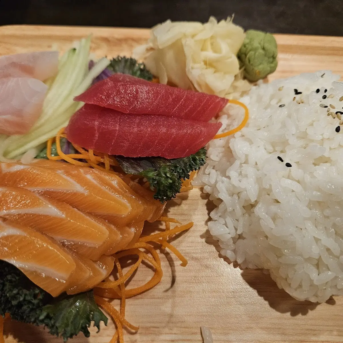 Sashimi with Sushi Rice