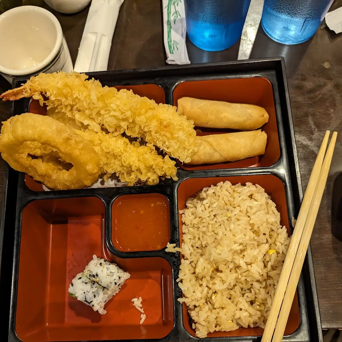 Shrimp Tempura Bento
