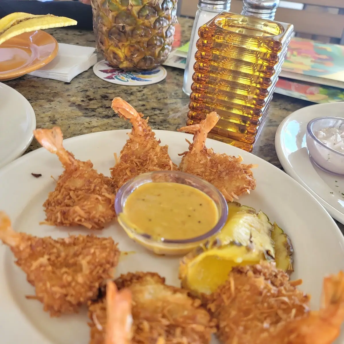 Filet Mignon and Coconut Shrimp