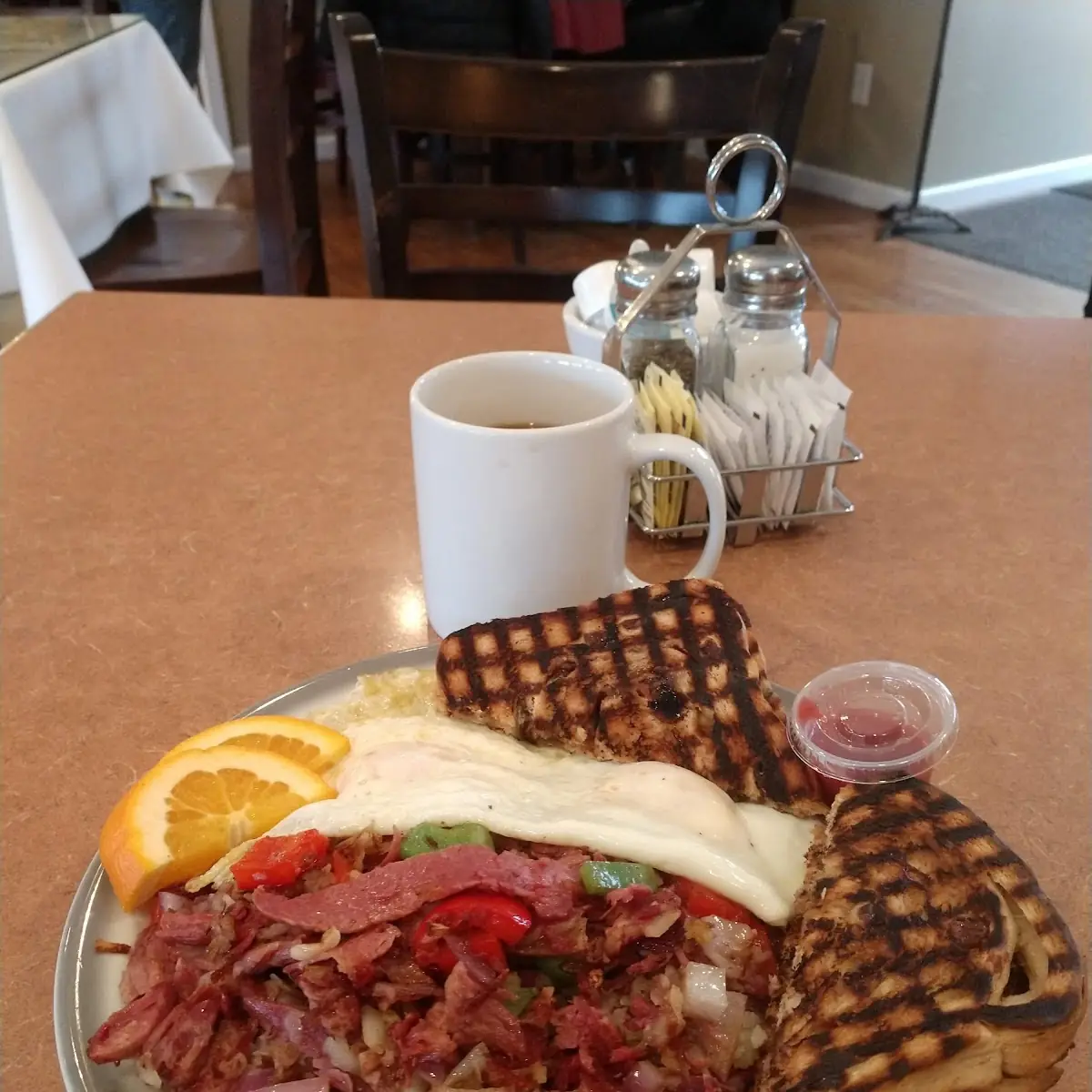 Corned Beef Hash and Eggs
