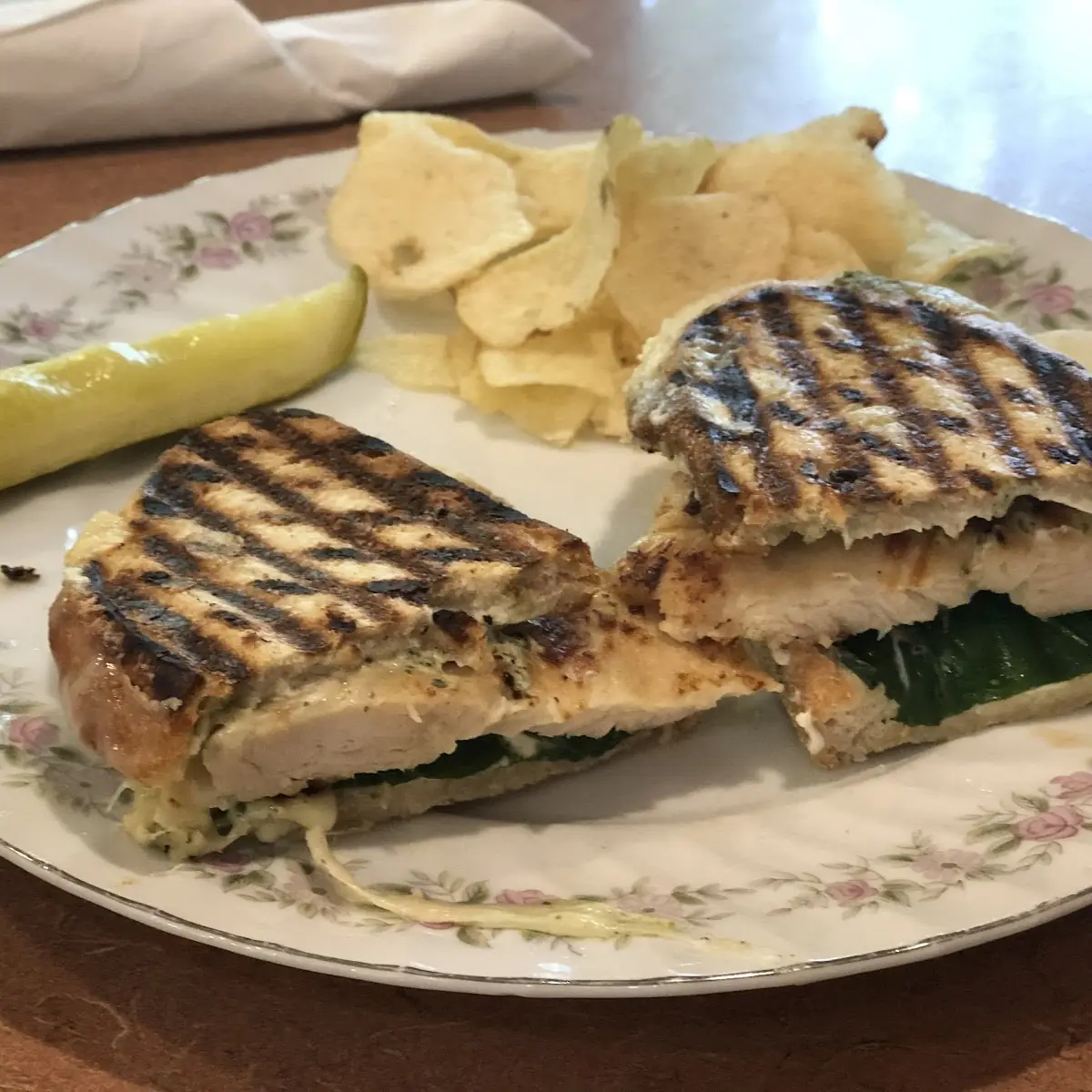 Pesto Chicken Panini