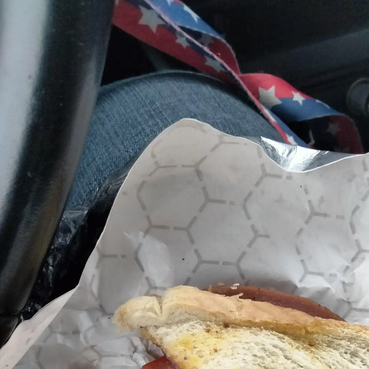 Fried Bologna Sandwich
