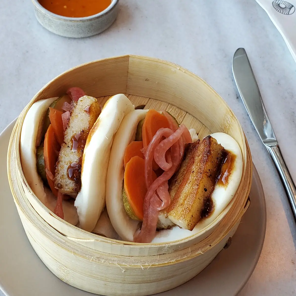 Crispy Pork Belly Bao