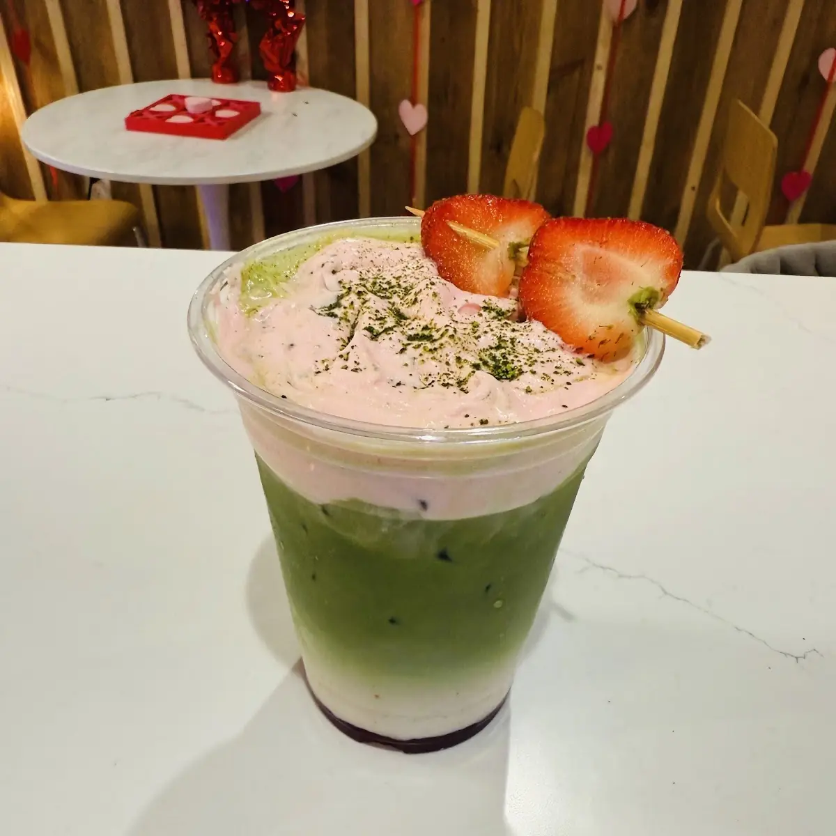 Strawberry Matcha