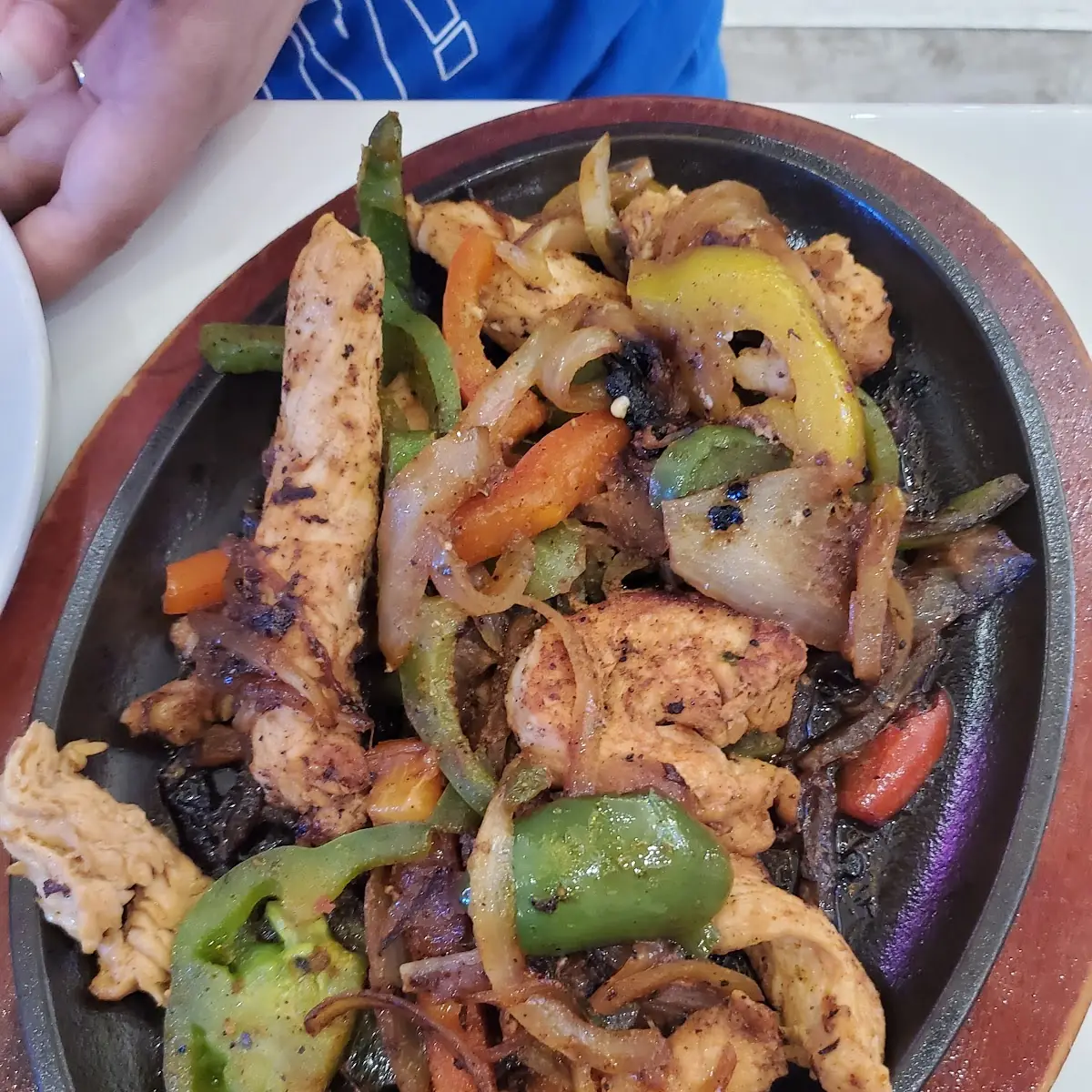 Grilled Chicken Fajitas