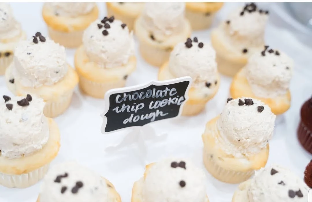 Chocolate Chip Cookie Dough Cupcakes
