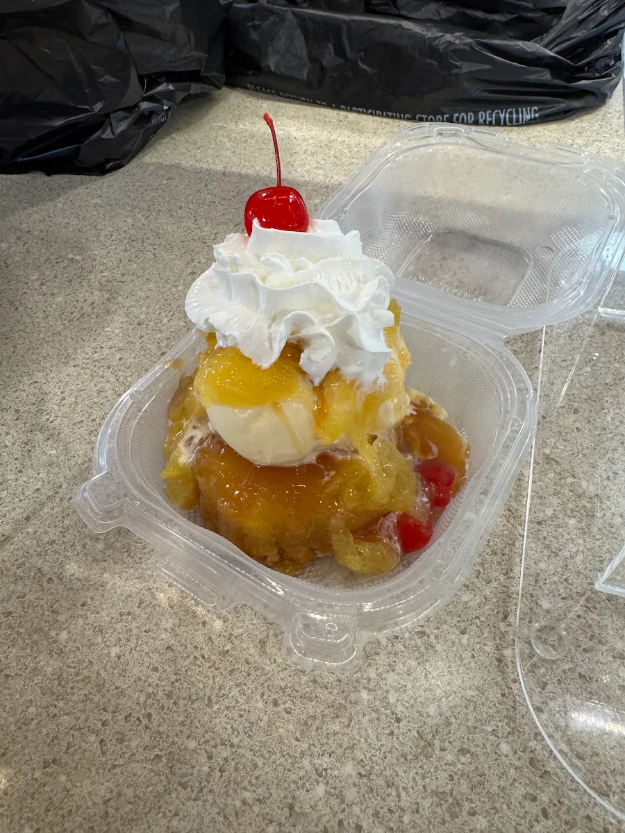Pineapple Upside Down Sundae