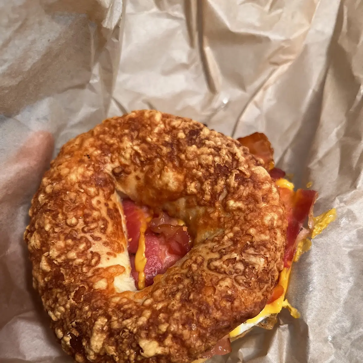 Bacon Egg and Cheese Bagels