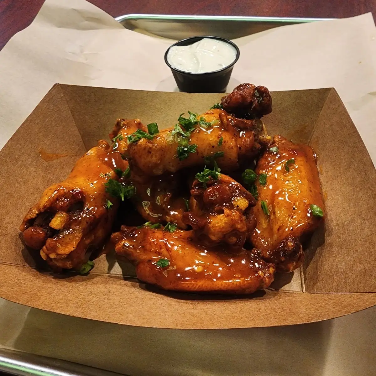 Mango Habanero Wings