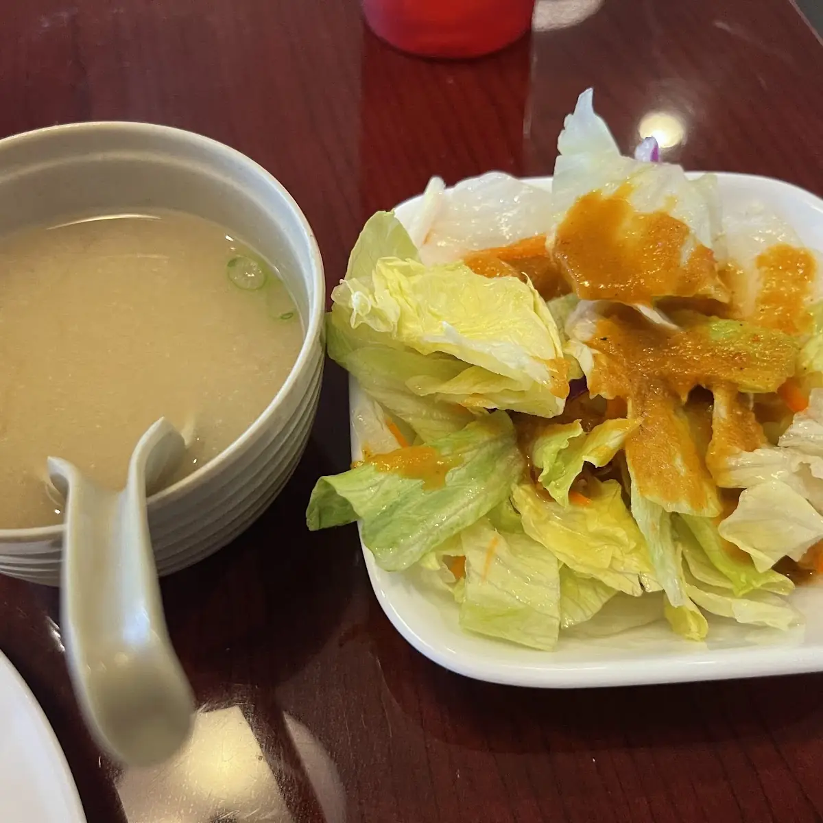Side Salad and Side Soup