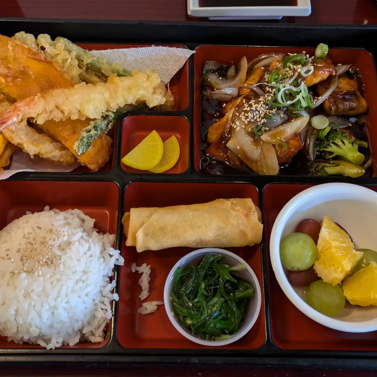 Special Dinner Bento Box