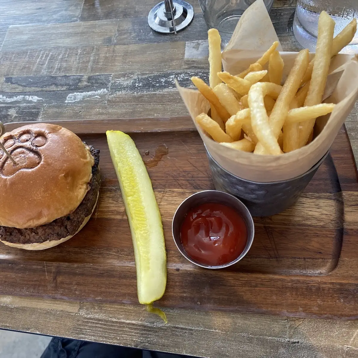 Chargrilled Black Angus Burger