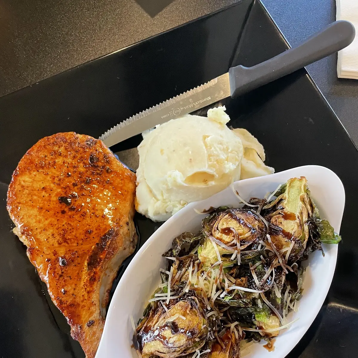 Brussel Sprouts and Mashed Potatoes