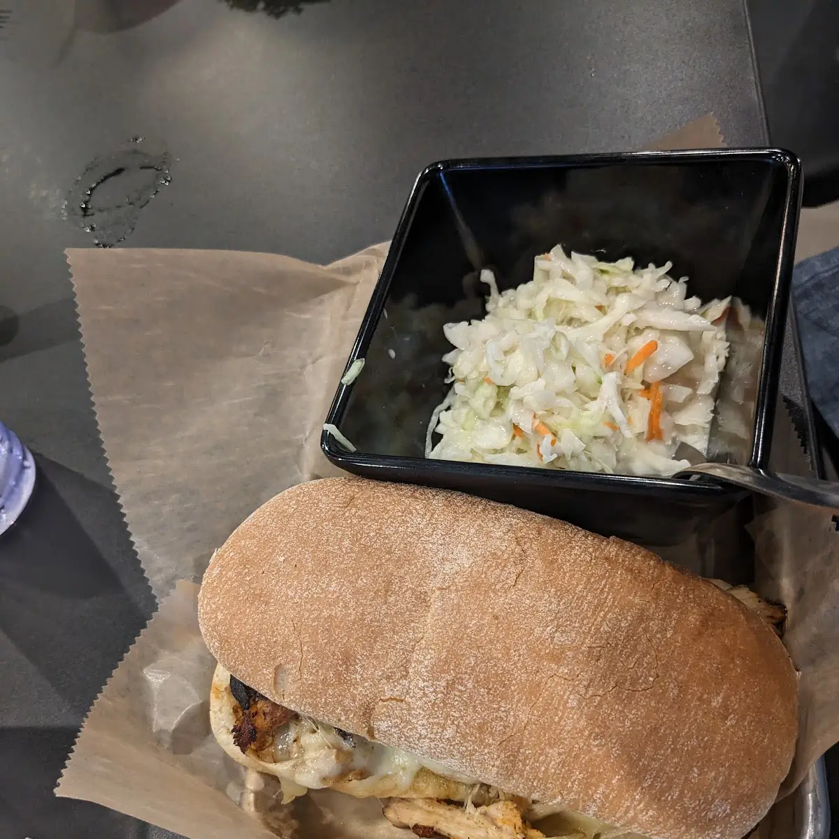 Smoky Chicken Cheesesteak