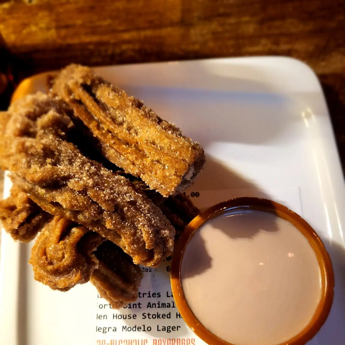 Churros with Dipping Sauce
