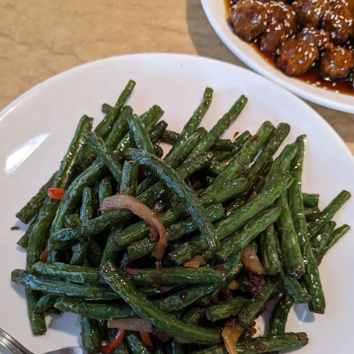 Green Beans and Rice