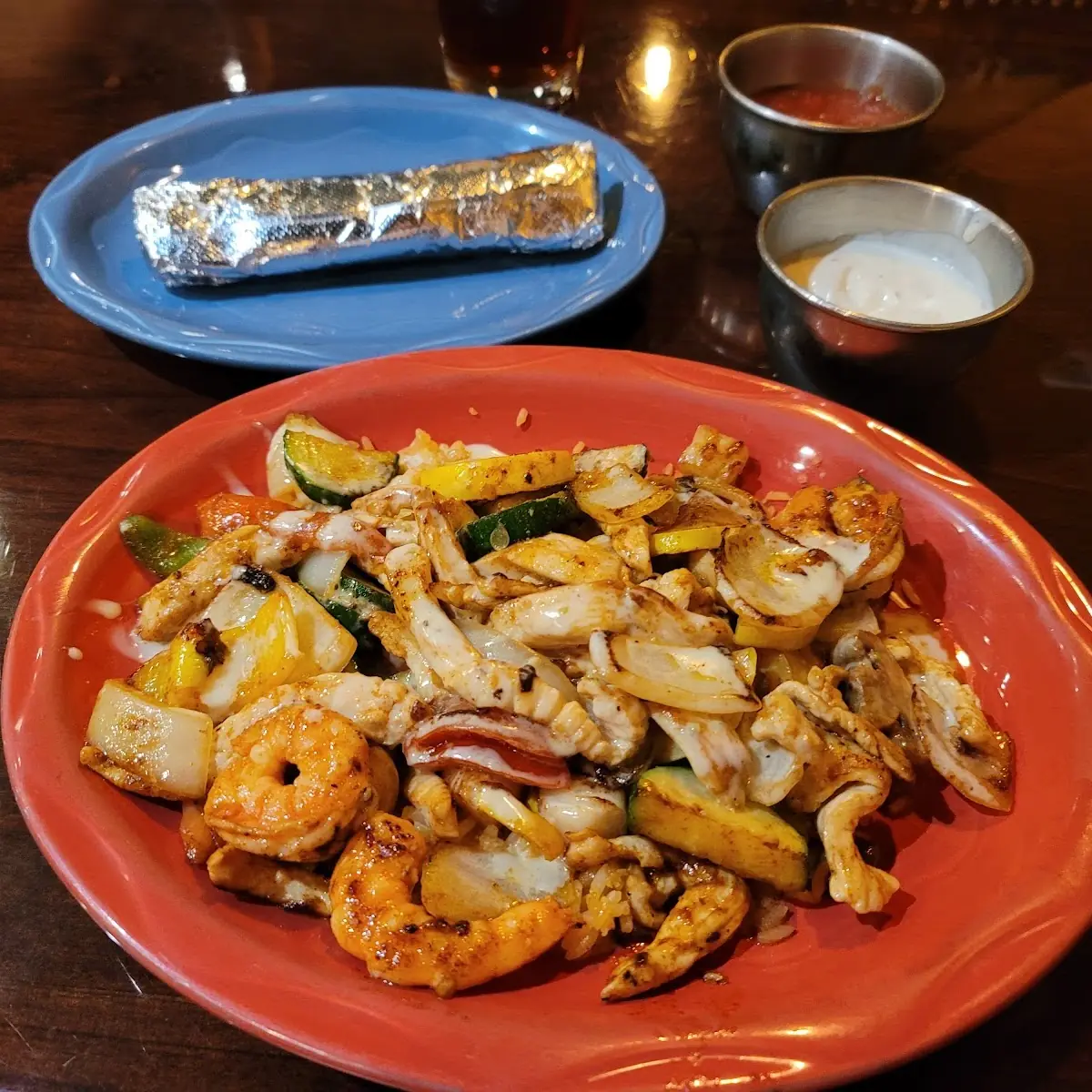 Grilled Shrimp Salad