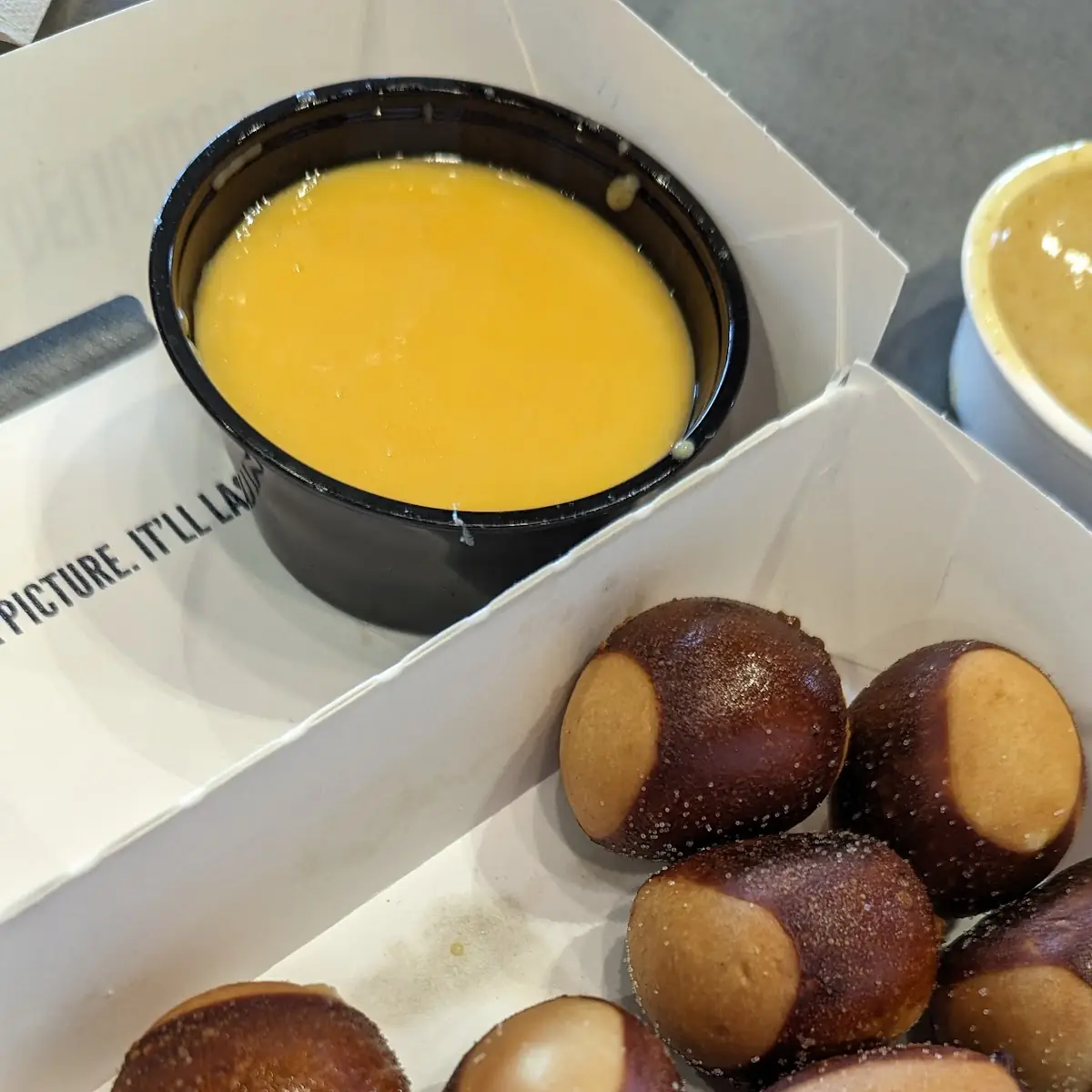 Pretzel Bites & Cheese Sauce