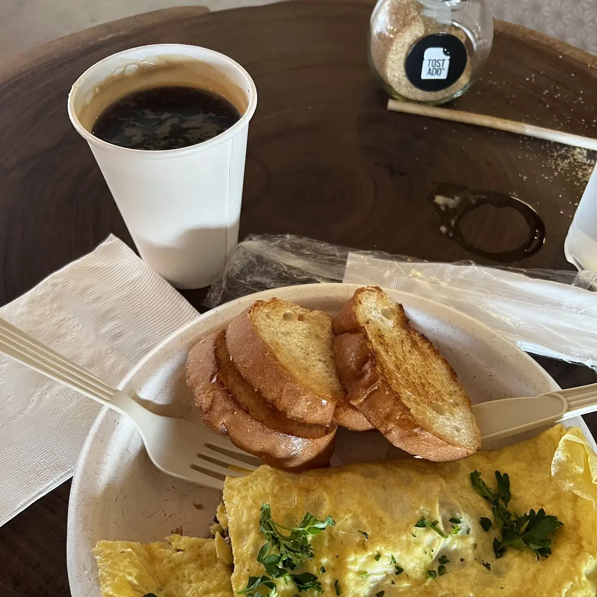 Pulled Pork Omelette