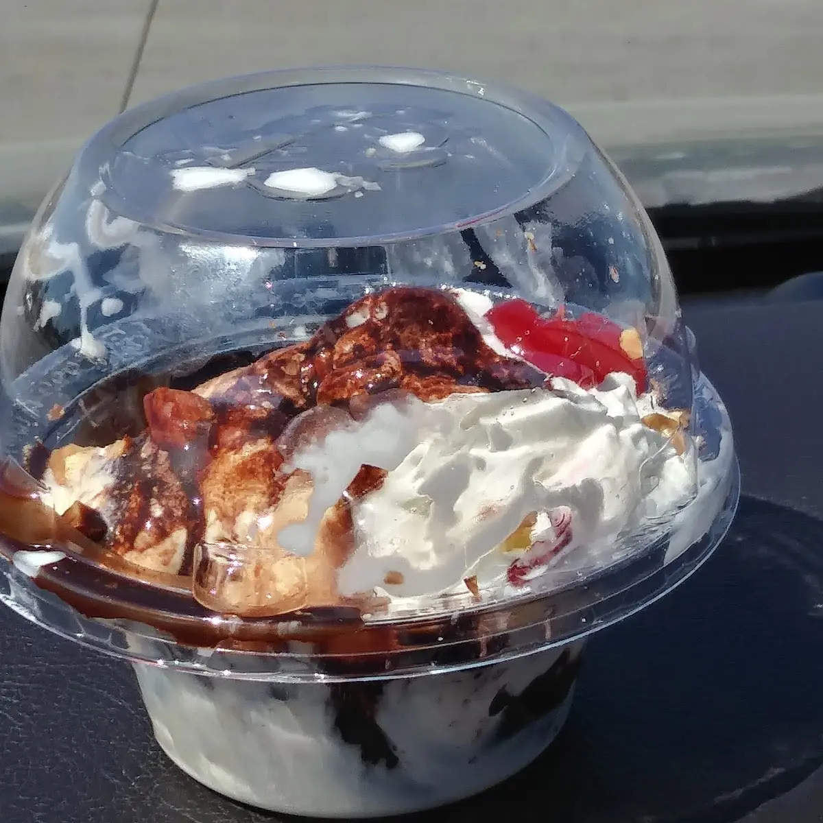 Hot Fudge Sundae with Marshmallow