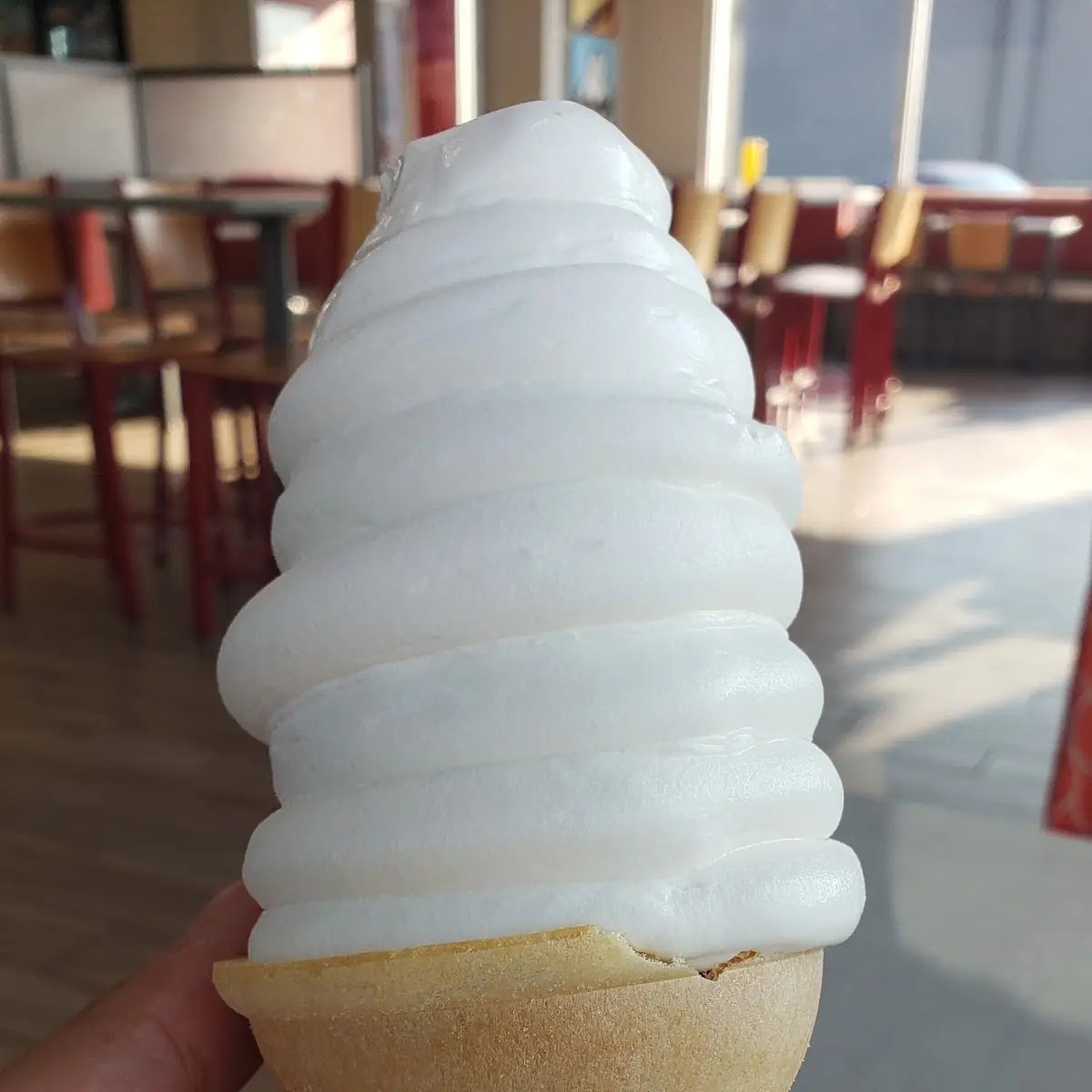 Vanilla Ice Cream Cone