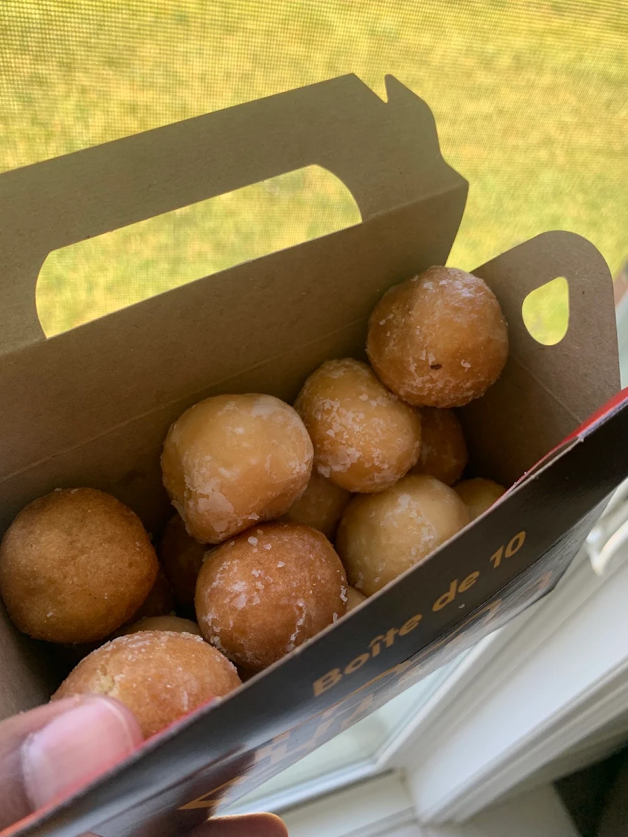 Chocolate Glazed Timbit, Tim Hortons