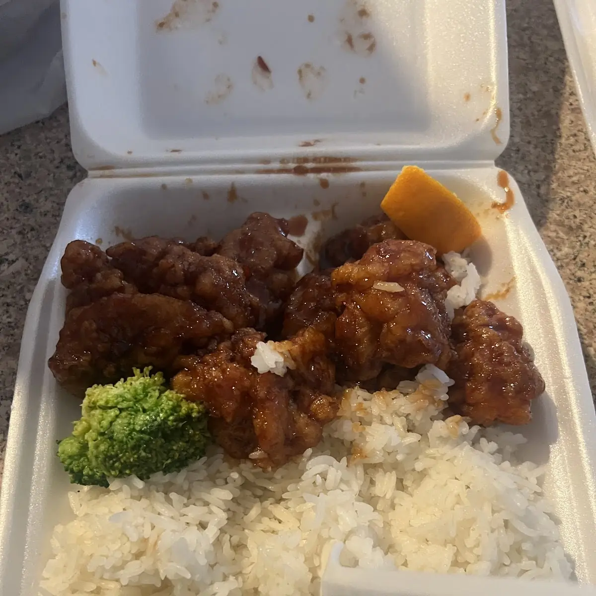 General Tso Chicken Plate