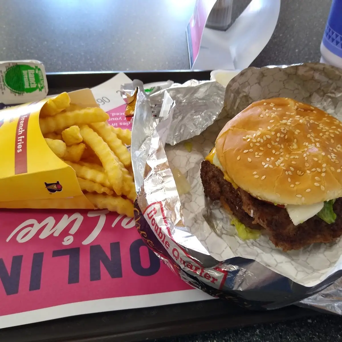 Triple Cheeseburger