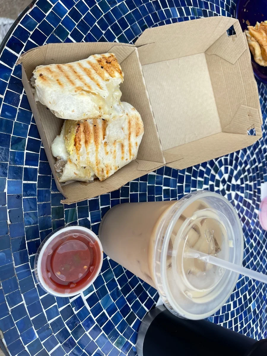 Breakfast Burrito with Sausage