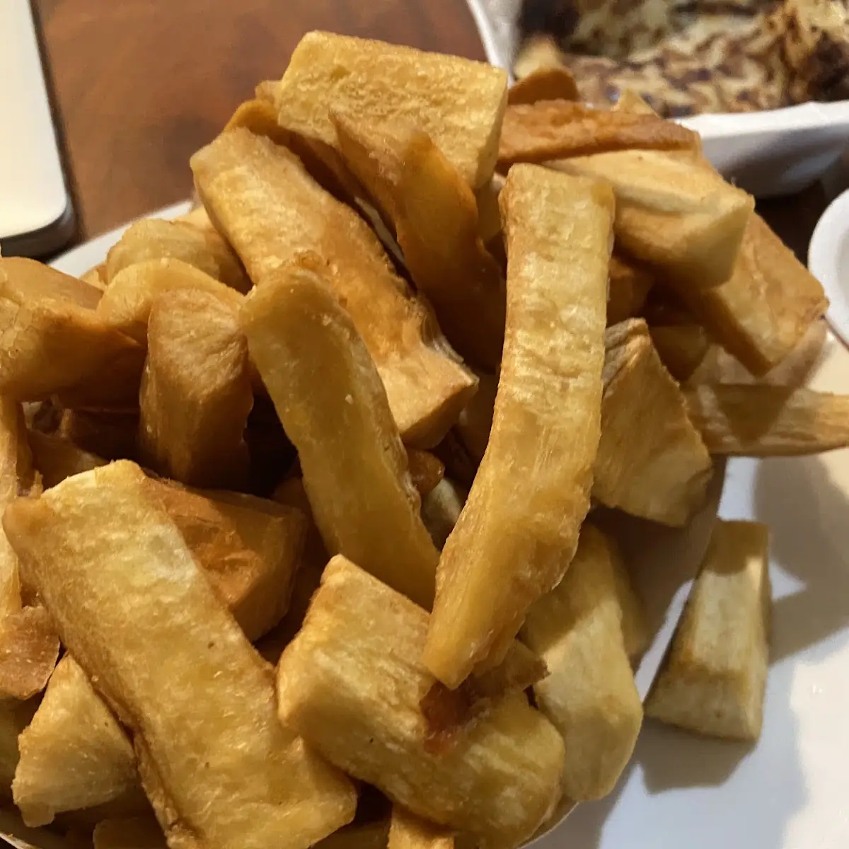 Fried Fried Yuca Cassava