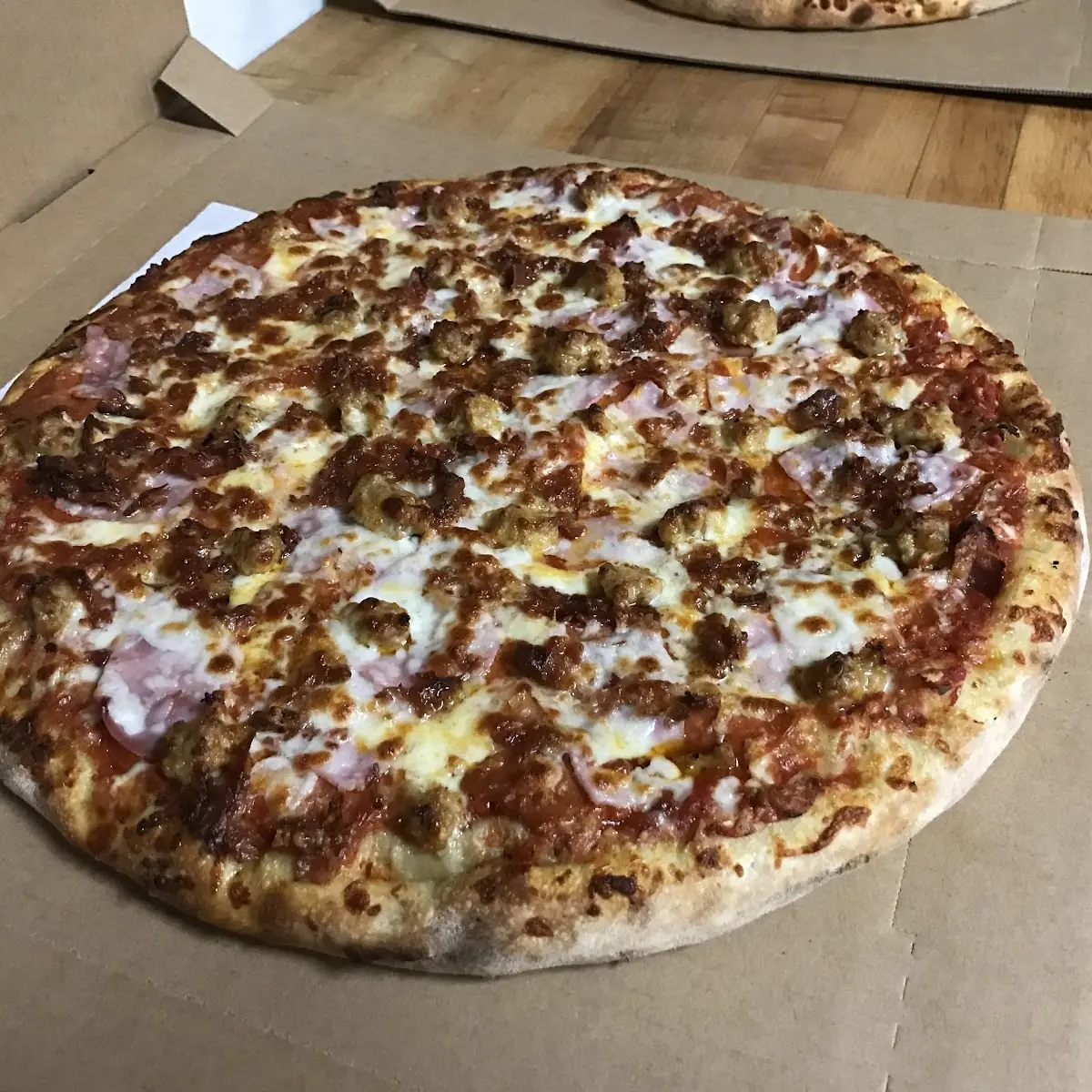 All Meat Pizza