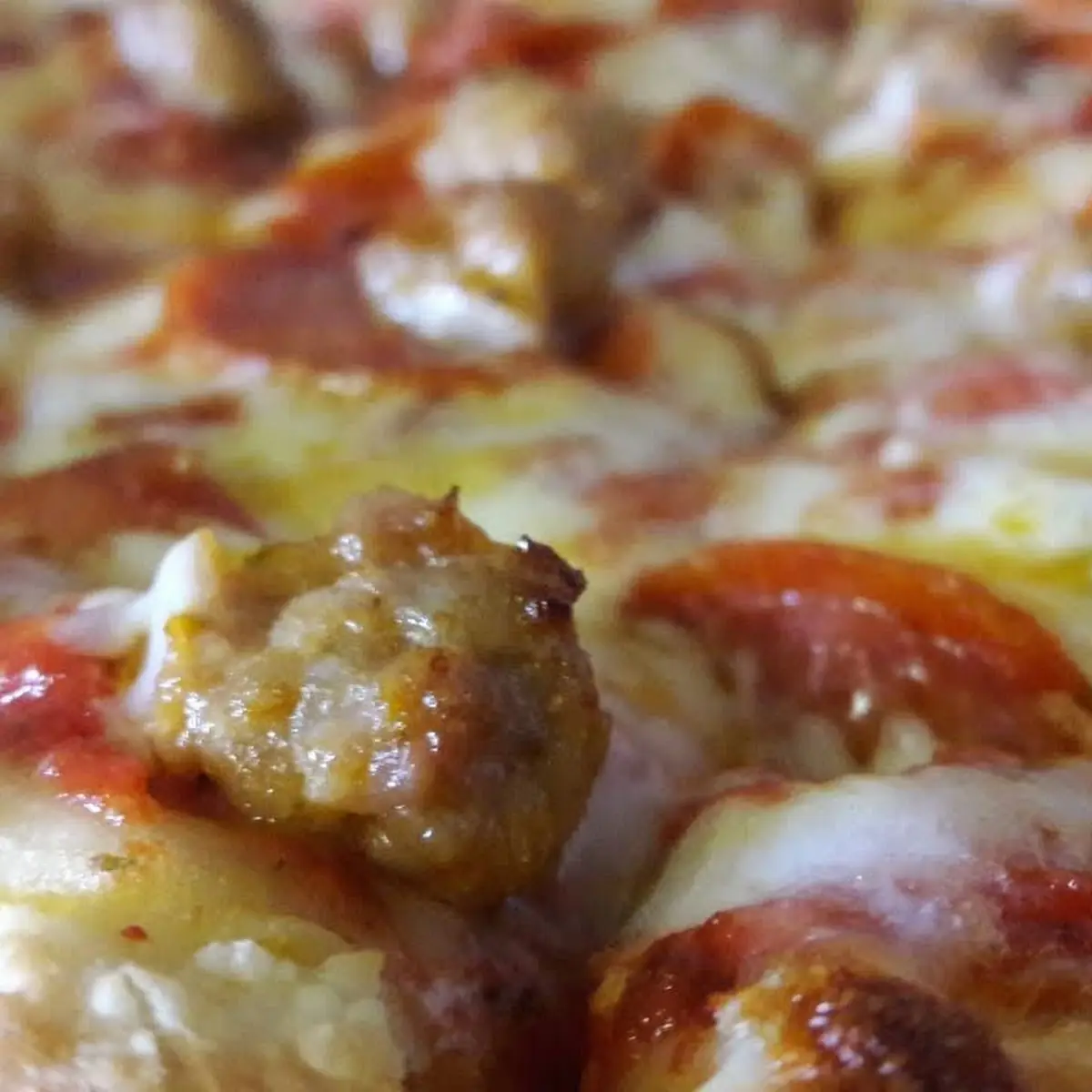 Pepperoni Pizza Square Cut