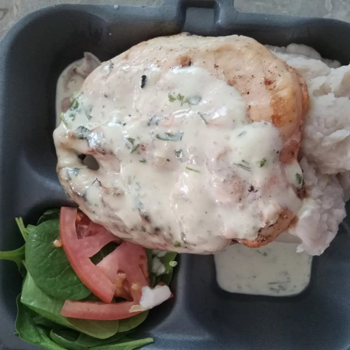 Pechuga En Salsa de Cilantro