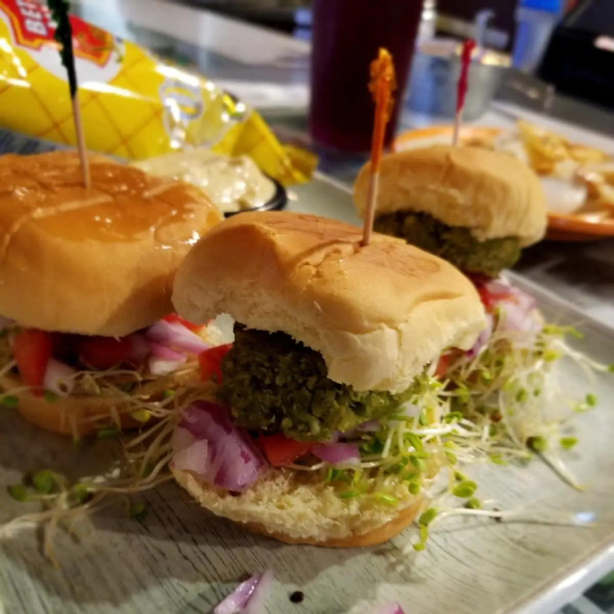 Falafel Sliders
