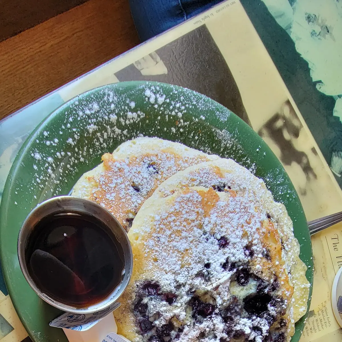 Lemon Blueberries Pancakes