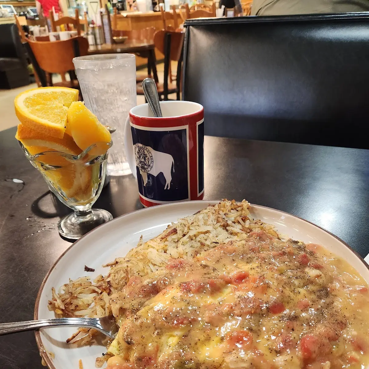 Corned Beef Hash Omelette