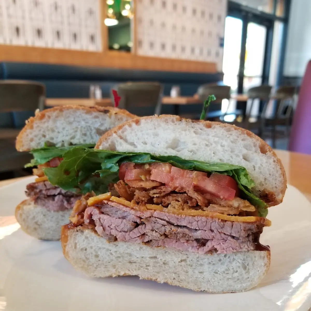 BBQ Tri Tip Sandwich
