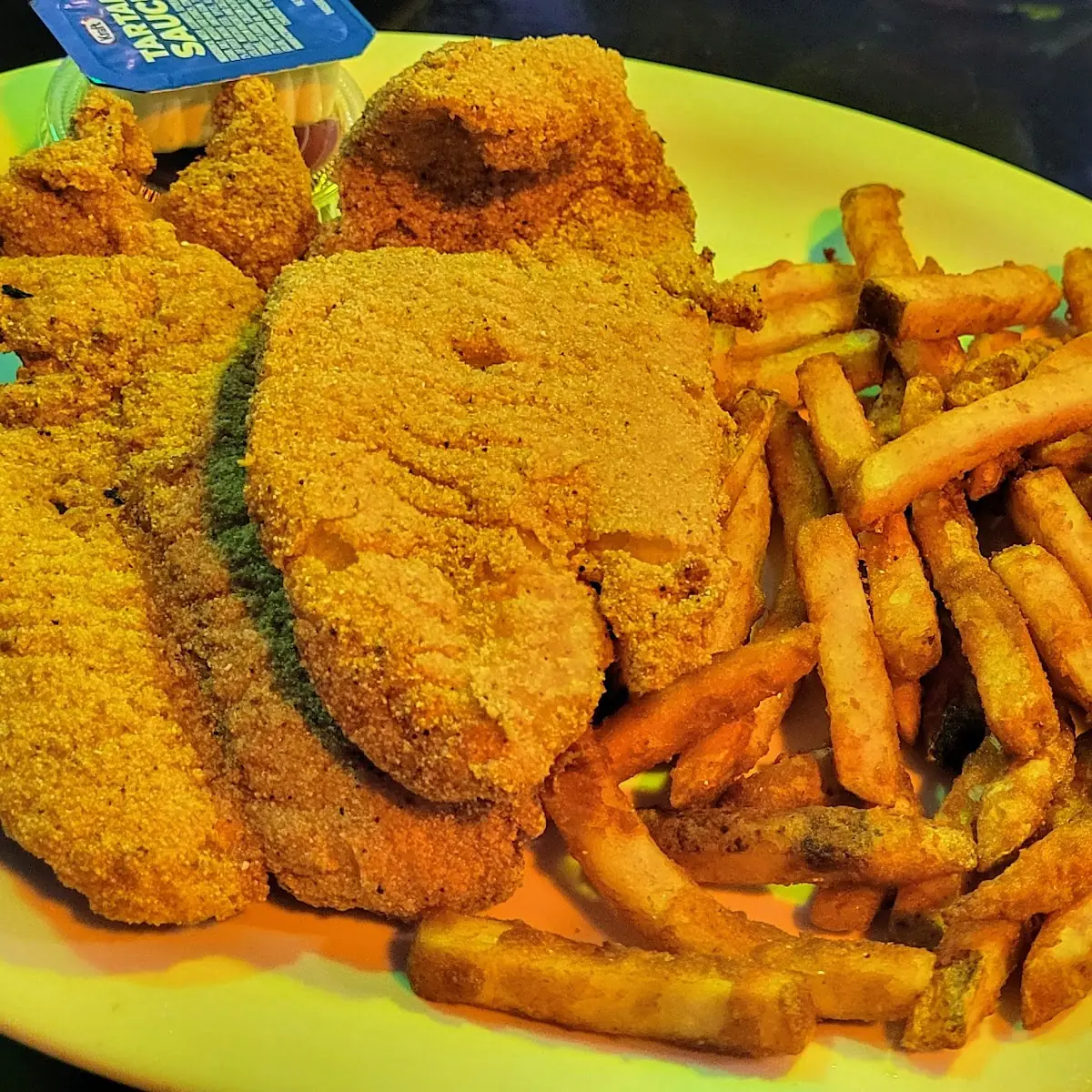 Catfish Plate with Fries