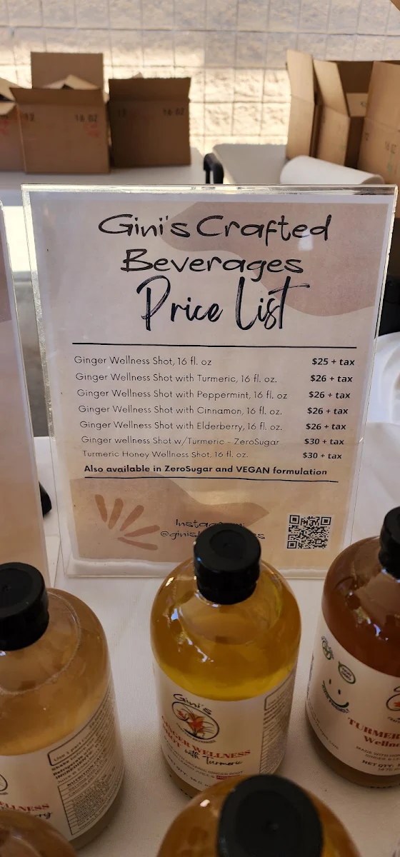 Ginger Wellness Shots