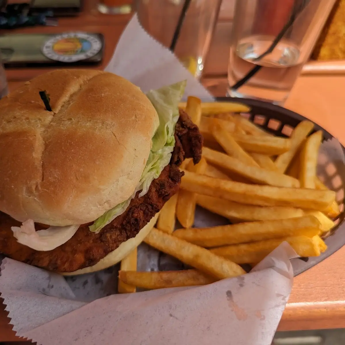 Cheeseburger Basket
