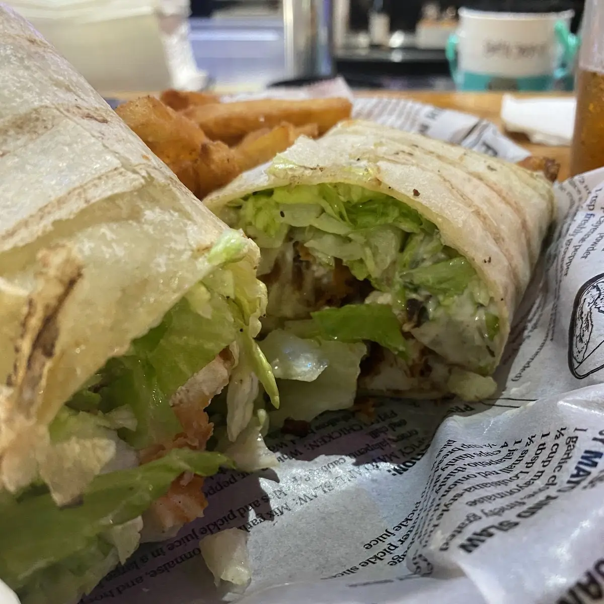 Chicken Caesar Wrap