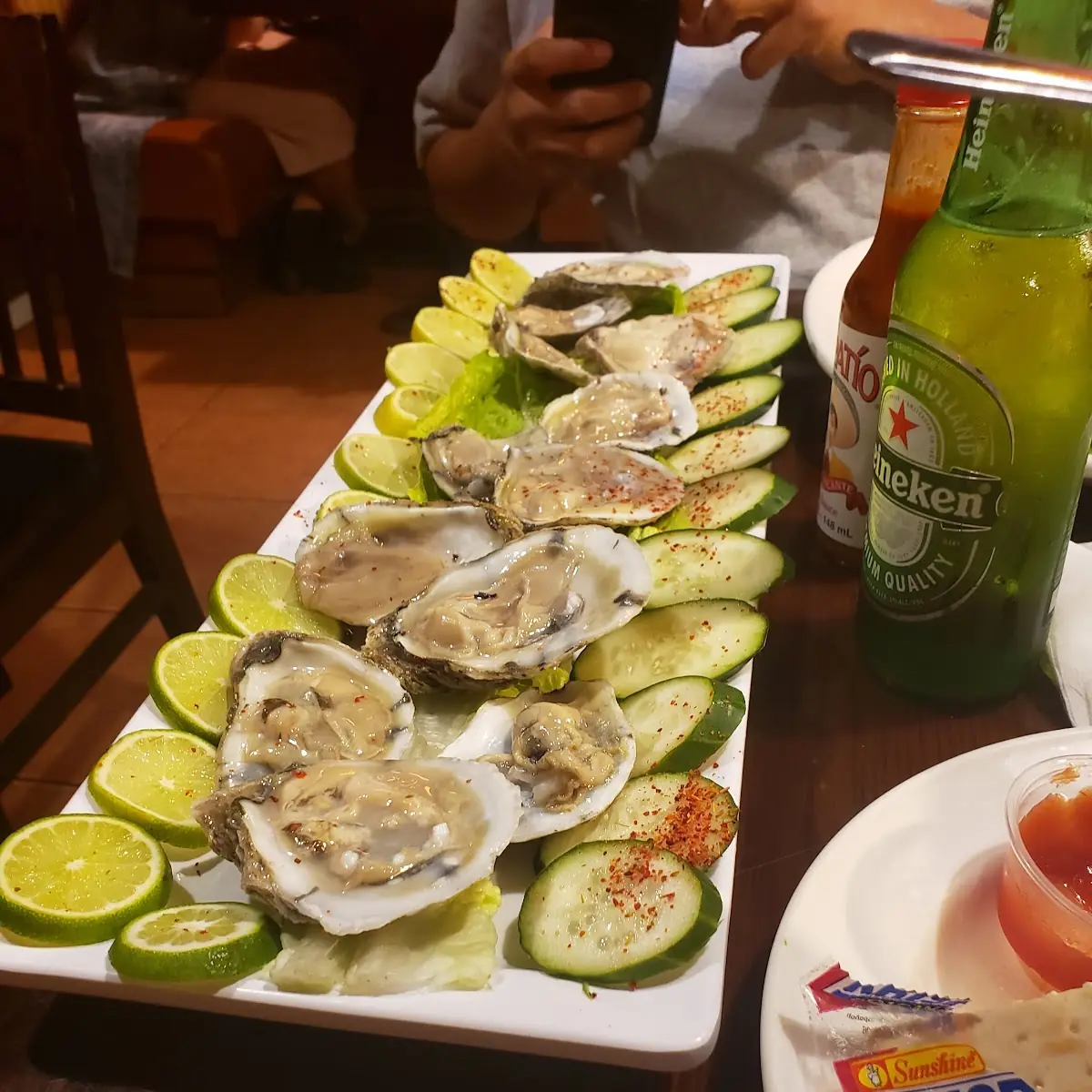 Ostiones Preparados