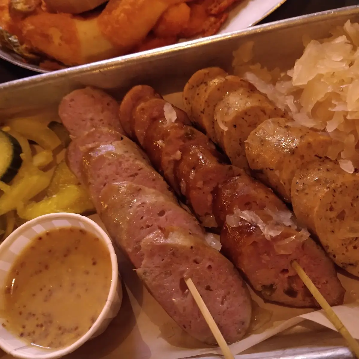 Sausage Sampler Platter
