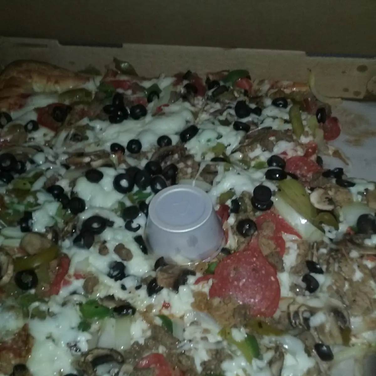 Cicillian Pizza w Everything Deep Dish