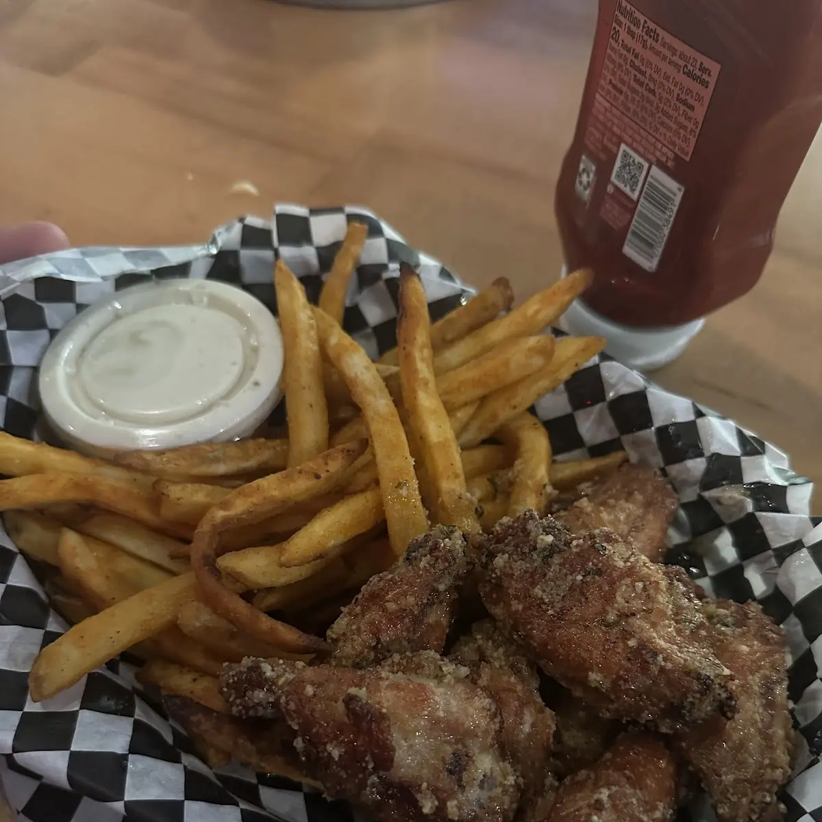 Parmesan Garlic Chicken Wings