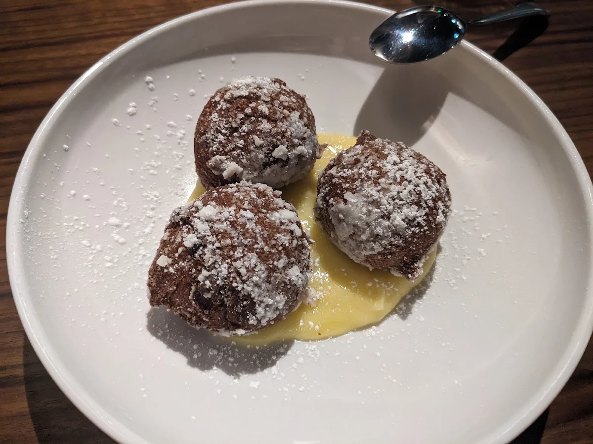 Lemon Curd Donuts