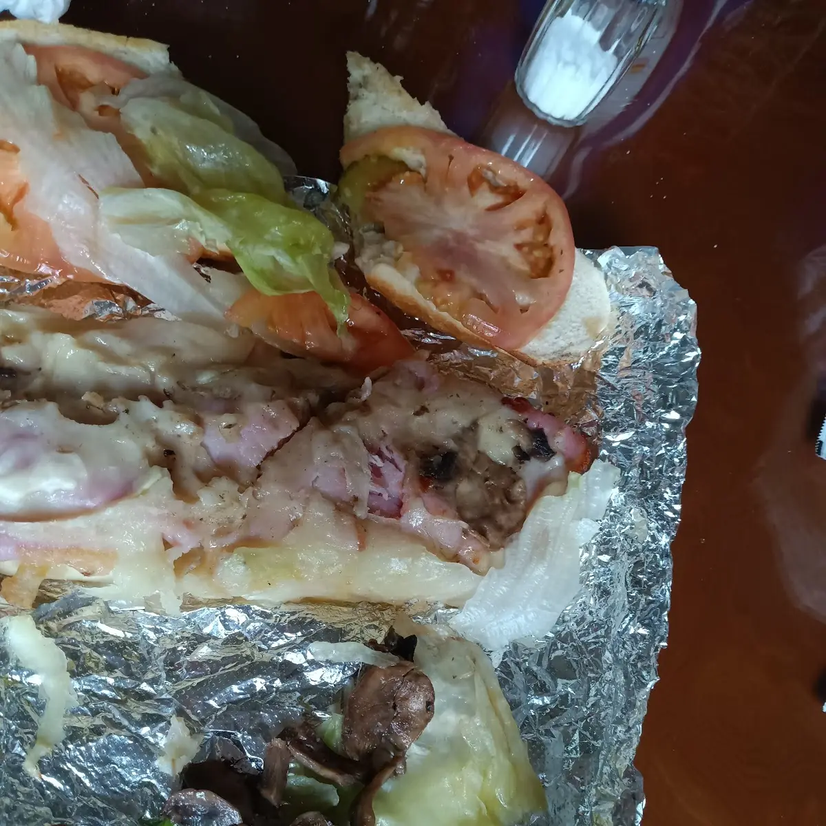 Ham Cheese Lettuce Tomato Onion
