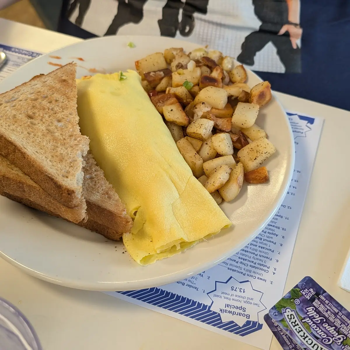 Western Omelette w Cheeze