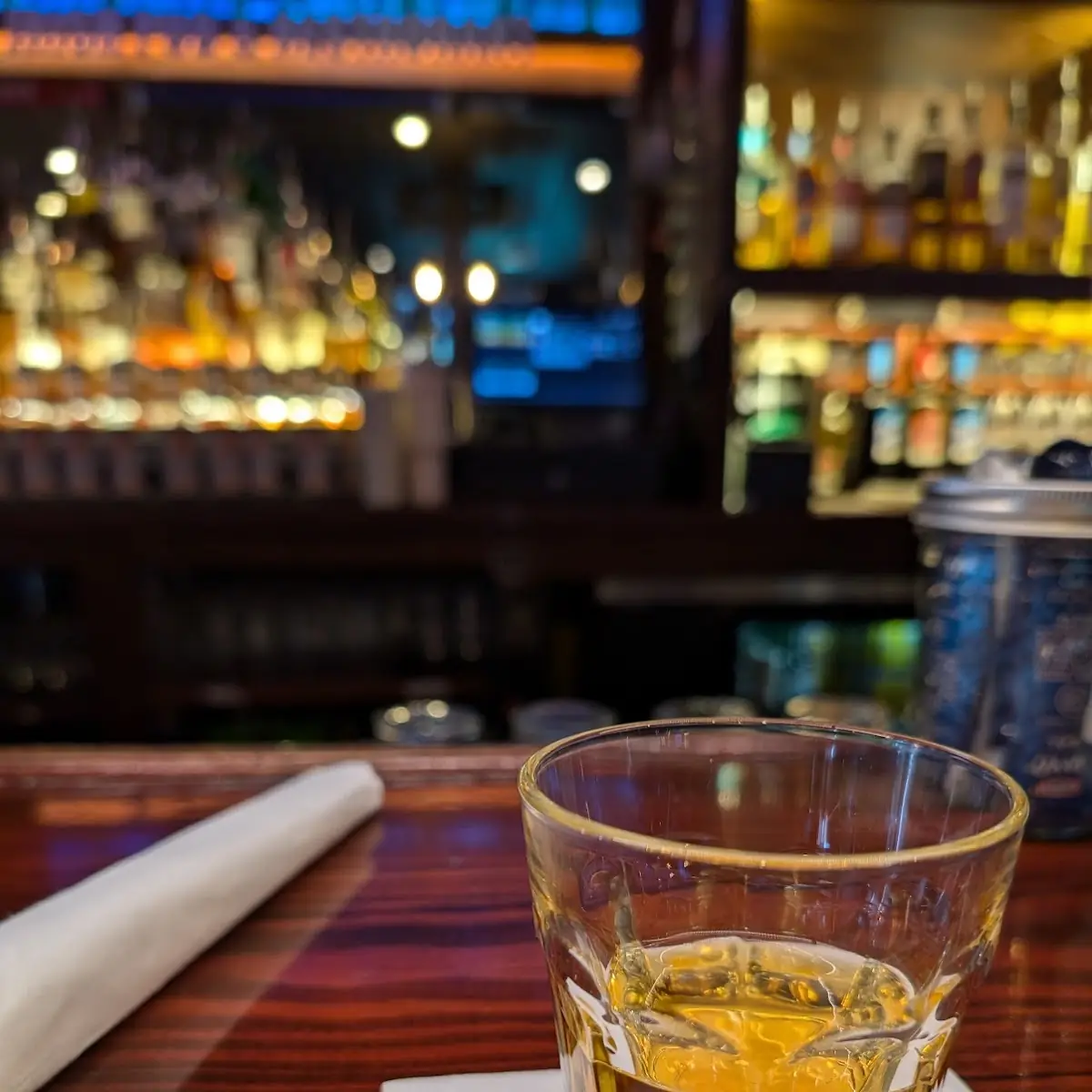 Yellow Rose Rye Old Fashioned