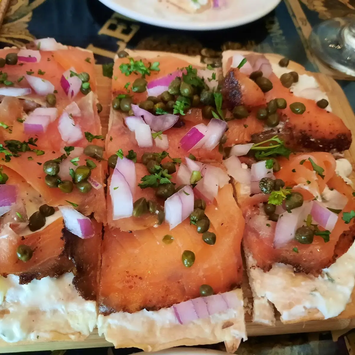 Smoked Salmon Flatbread